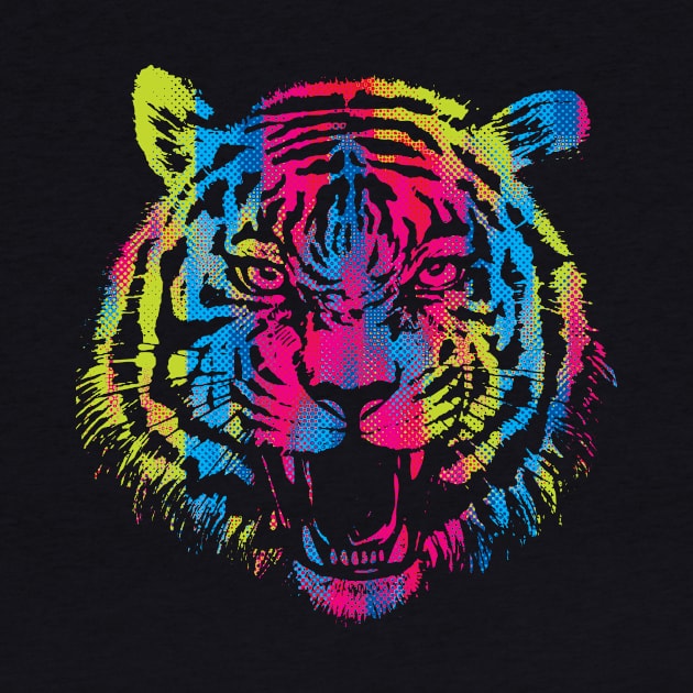 Vibrant Tiger by Daletheskater